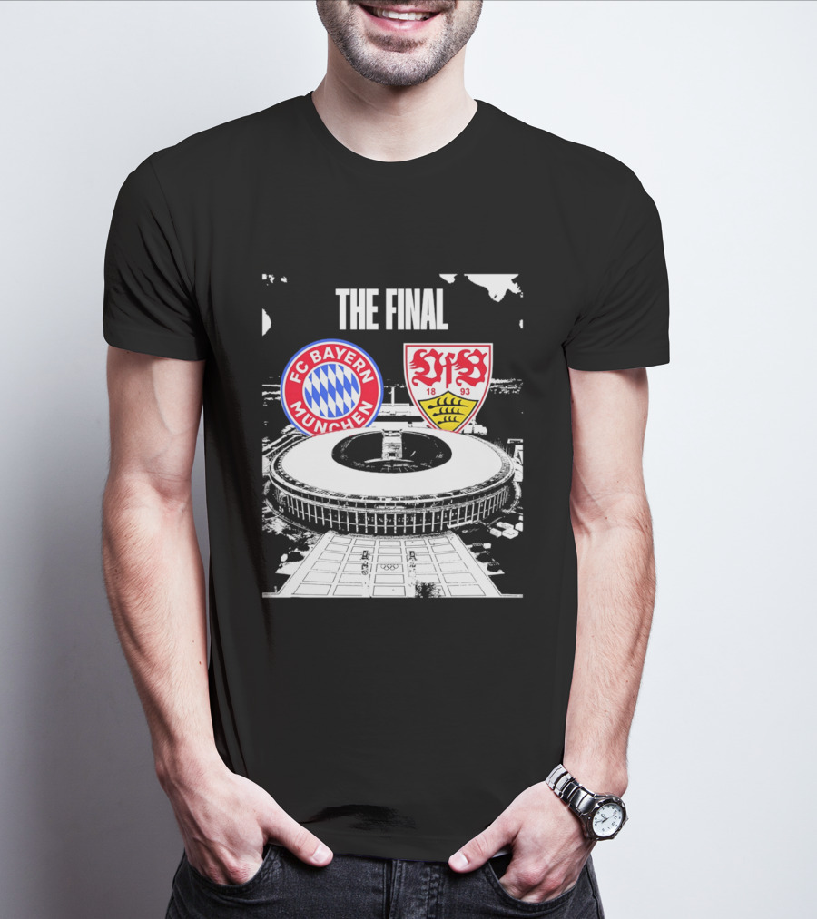 FC Bayern München Vs VfB Stuttgart The Final DFB Pokal 2026 T-Shirt