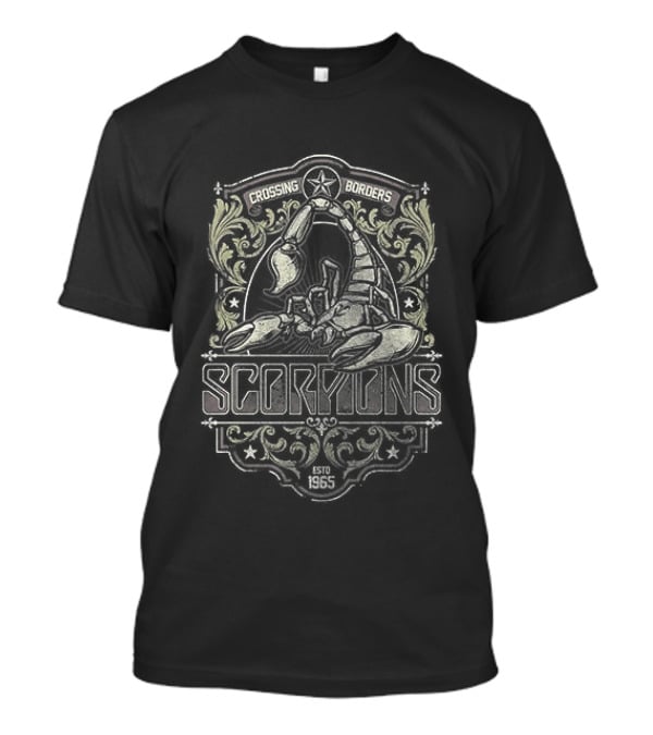 Scorpions Crossing Borders Wind Of Change Album T-Shirt