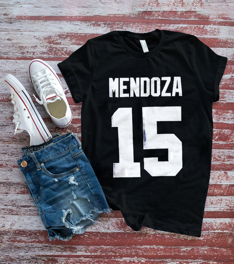 Mendoza 15 Las Vegas Raiders T-Shirt