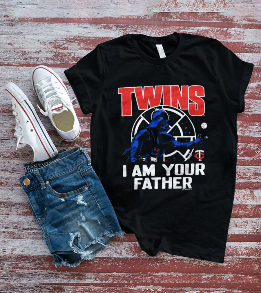 Star Wars Twins I Am Your Father Baseball T-Shirt