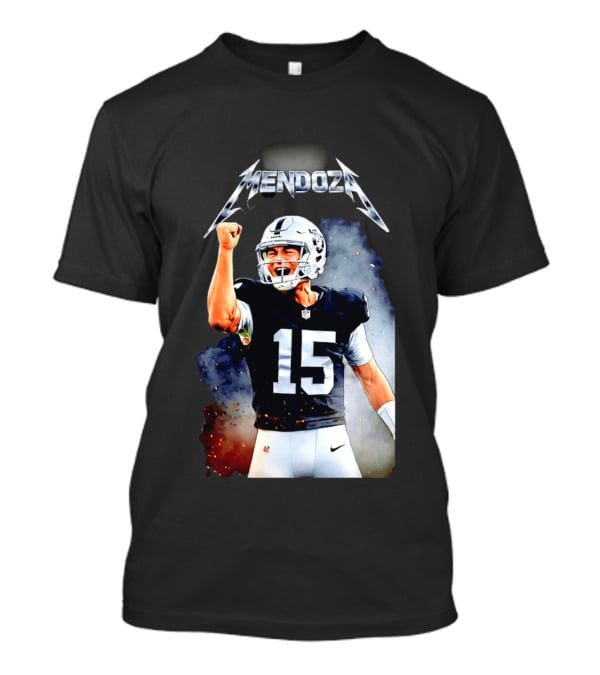 Mendoza Las Vegas Raiders 2026 Draft Fan Gear T-Shirt