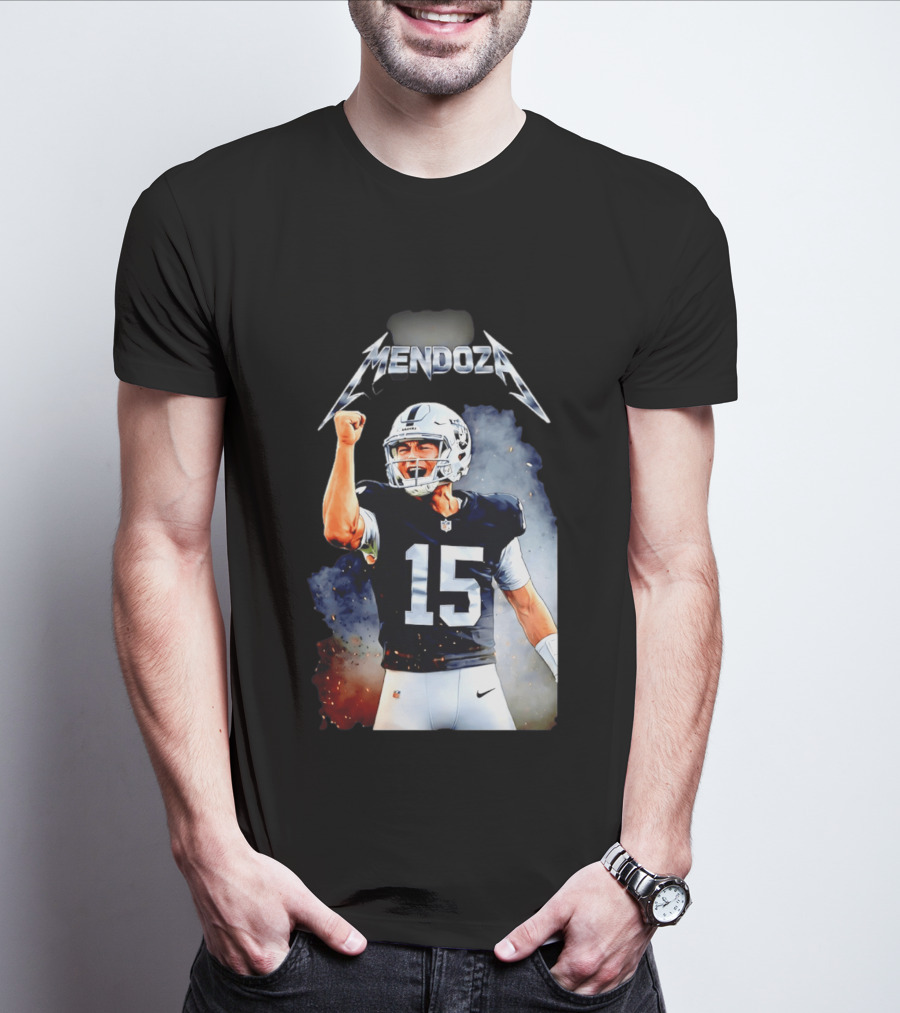 Mendoza Las Vegas Raiders 2026 Draft Fan Gear T-Shirt
