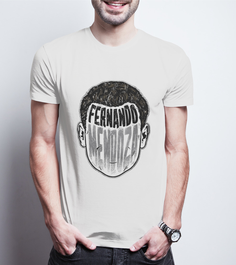 Fernando Mendoza Las Vegas Raiders NHL Face T-Shirt
