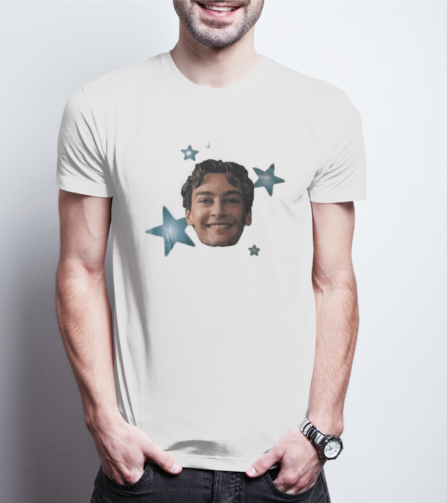 George Sixty Three Starry Smiling Face T-Shirt