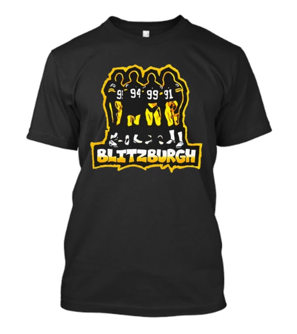 Pittsburgh Steelers Blitzburgh 95 94 99 91 T-Shirt