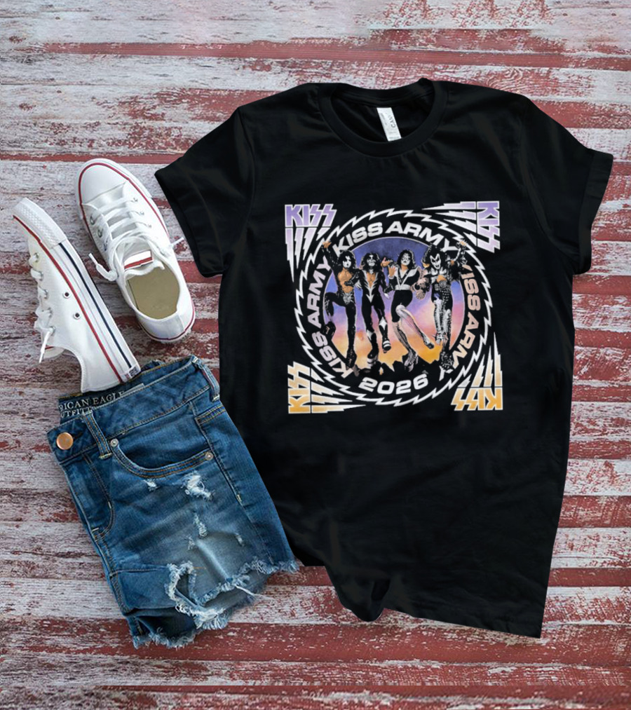 Kiss Army 2026 Vip Membership Exclusive T-Shirt