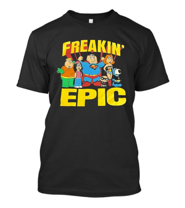Family Guy Super Friends Freakin' Epic DC Comics Spoof T-Shirt