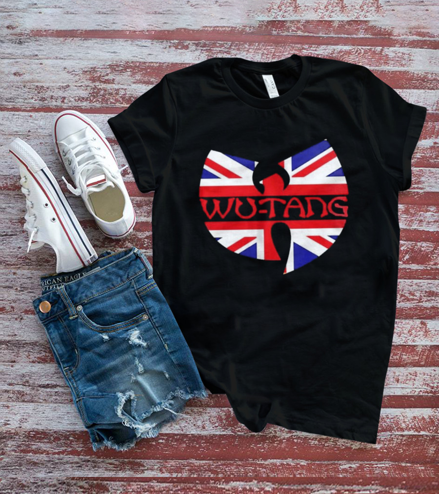 Wu Tang Clan Union Jack UK 2026 London Manchester Tour T-Shirt