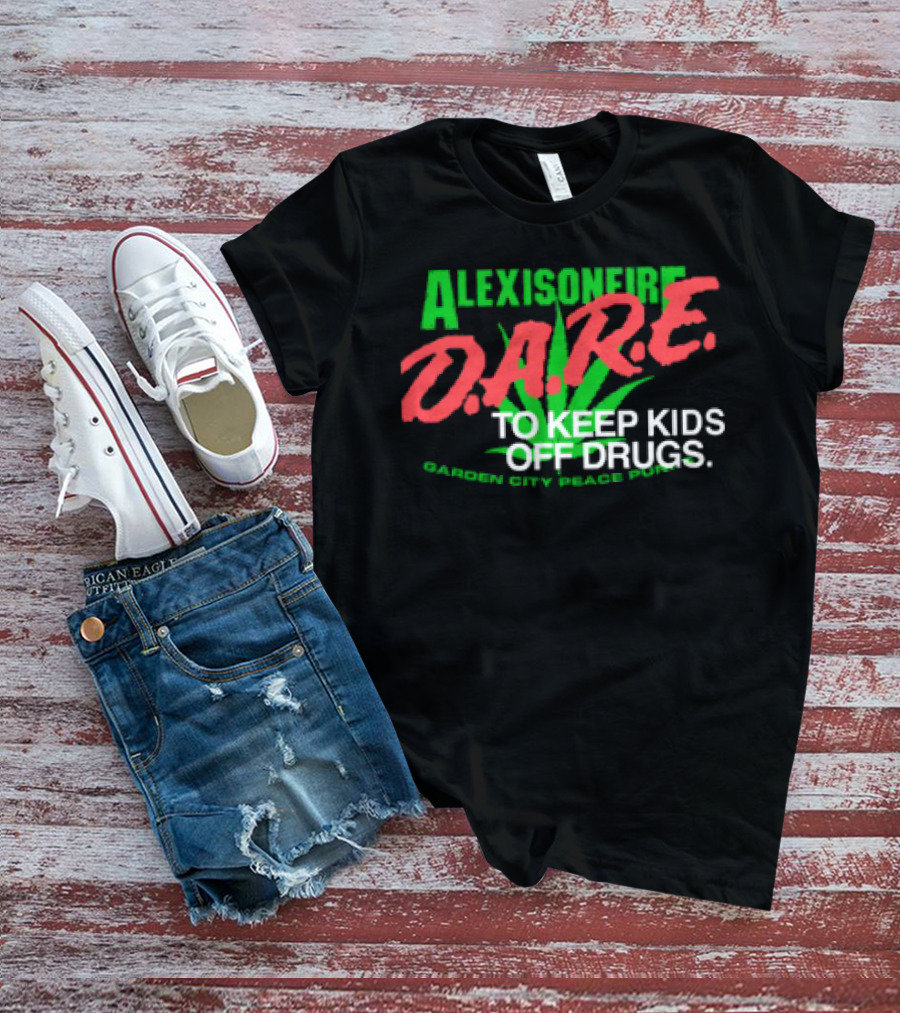Alexisonfire DARE To Keep Kids Off Drugs Camden City Beach Patrol T-Shirt