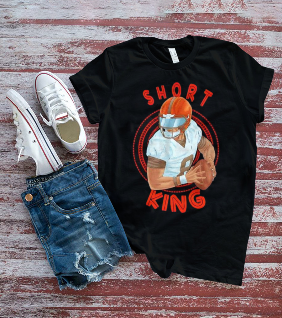 Cleveland Browns Short King Football Player Fan Favorite T-Shirt