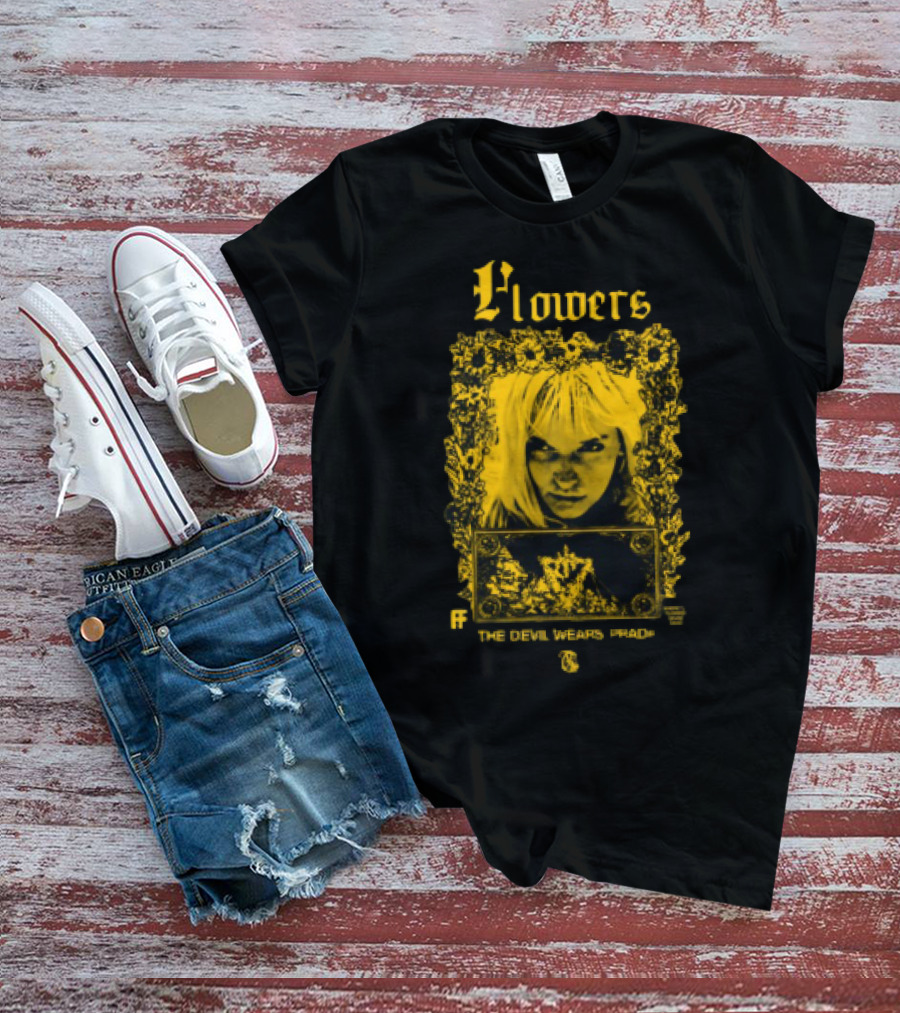 Flowers The Devil Wears Prada Eyes T-Shirt