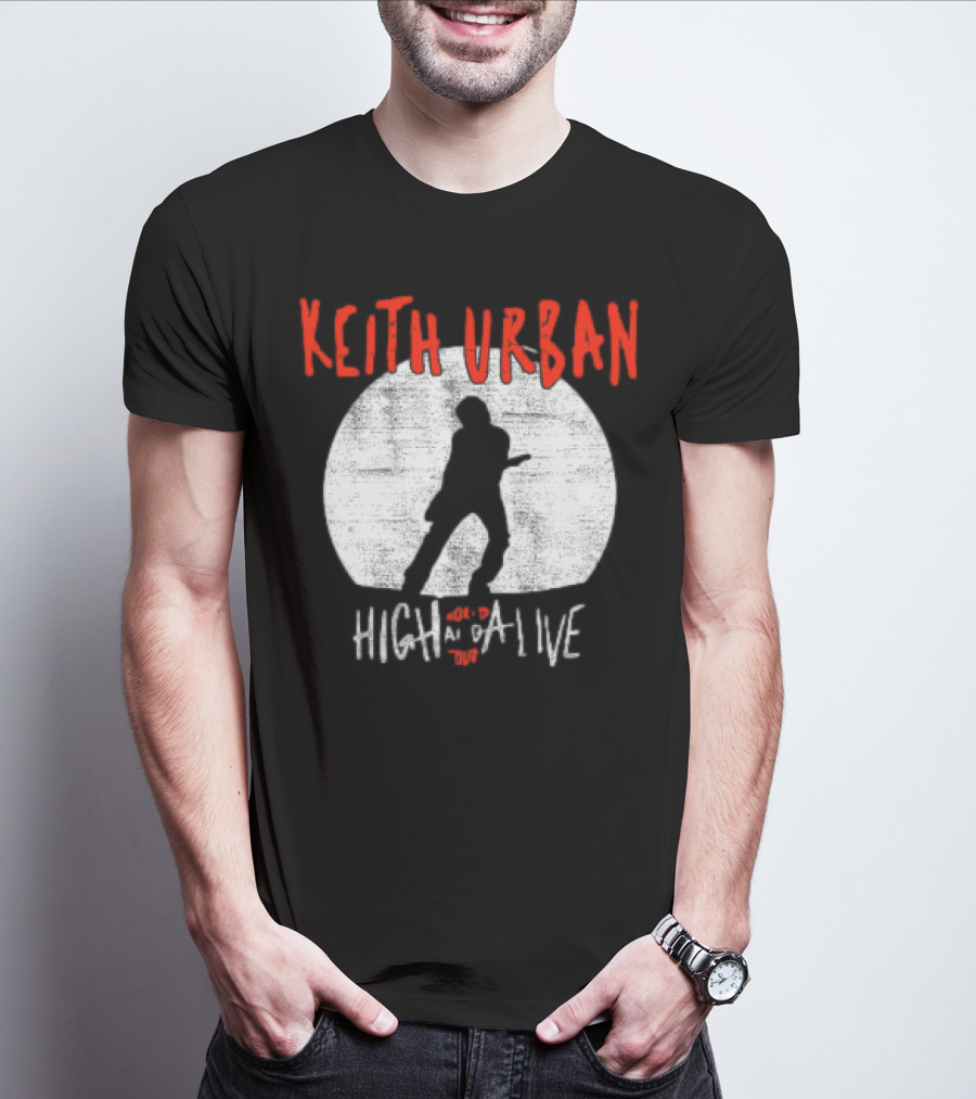 Keith Urban High And Alive World Tour 2023 T-Shirt
