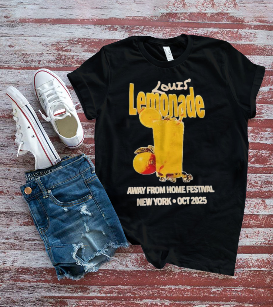 Louis’ Lemonade Away From Home Festival New York Oct 2025 T-Shirt