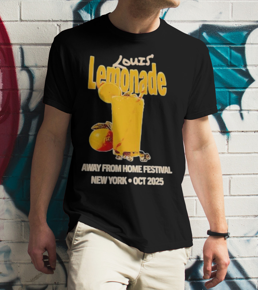 Louis’ Lemonade Away From Home Festival New York Oct 2025 T-Shirt