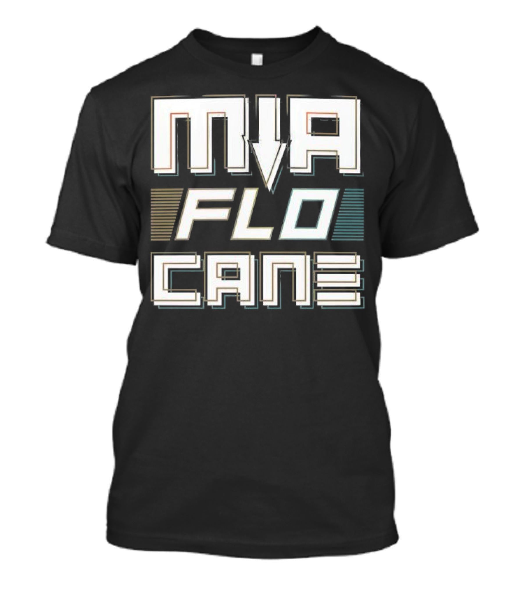 Miami Flo Cane Retro Neon Vibes T-Shirt
