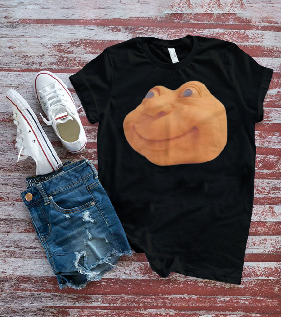 Halloween Costume Funny Expression Meme Face Pumpkin Head T-Shirt