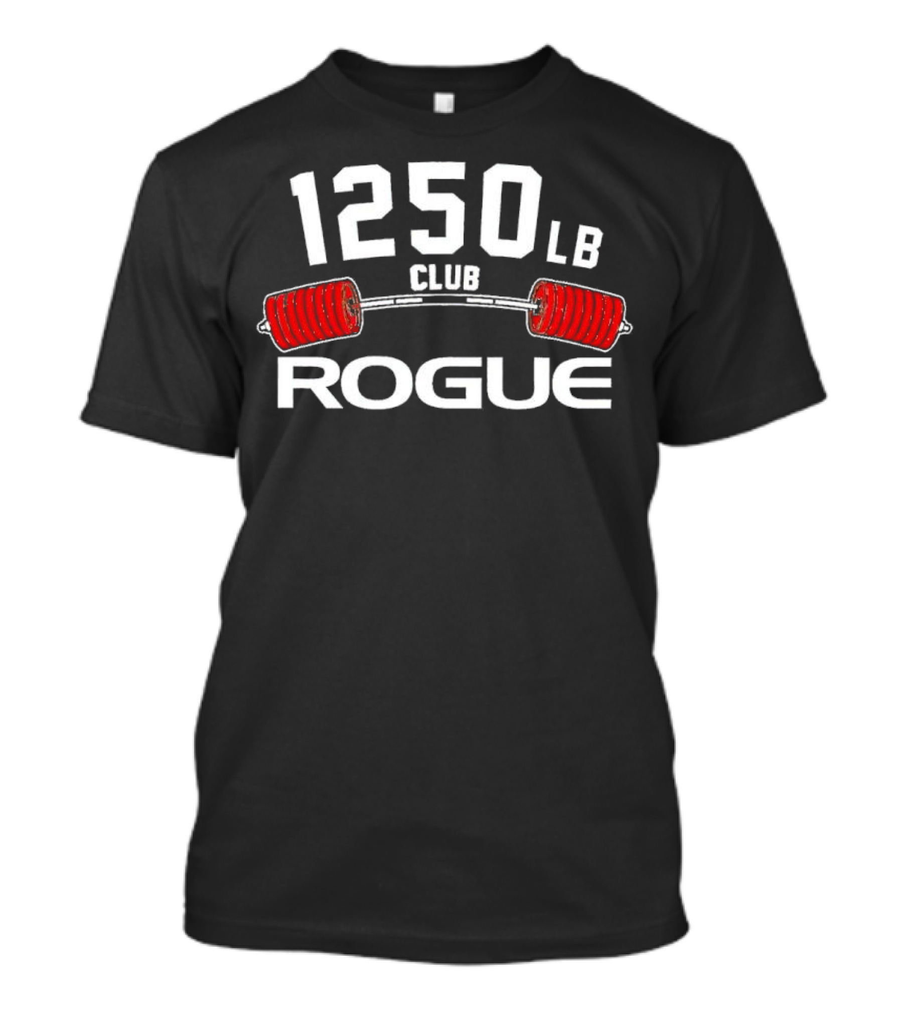 1250 LB Club Rogue Barbell T-Shirt