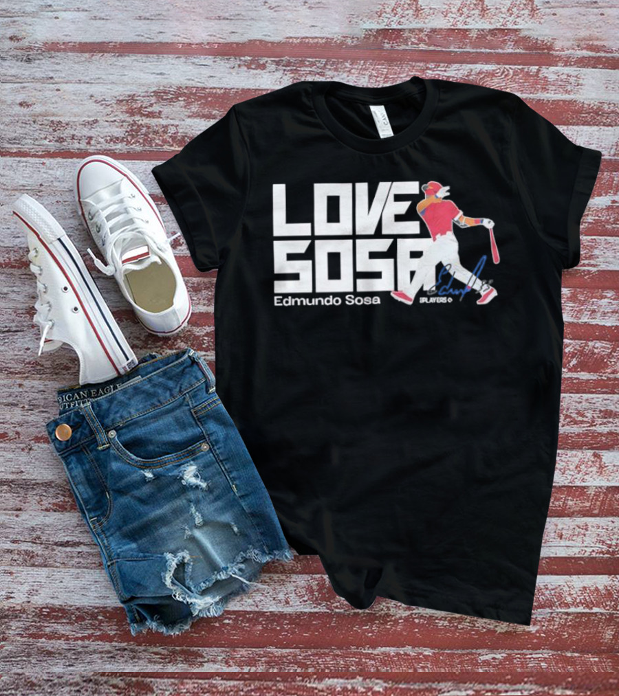 Edmundo Sosa Love Sosa Player Signature Collection T-Shirt