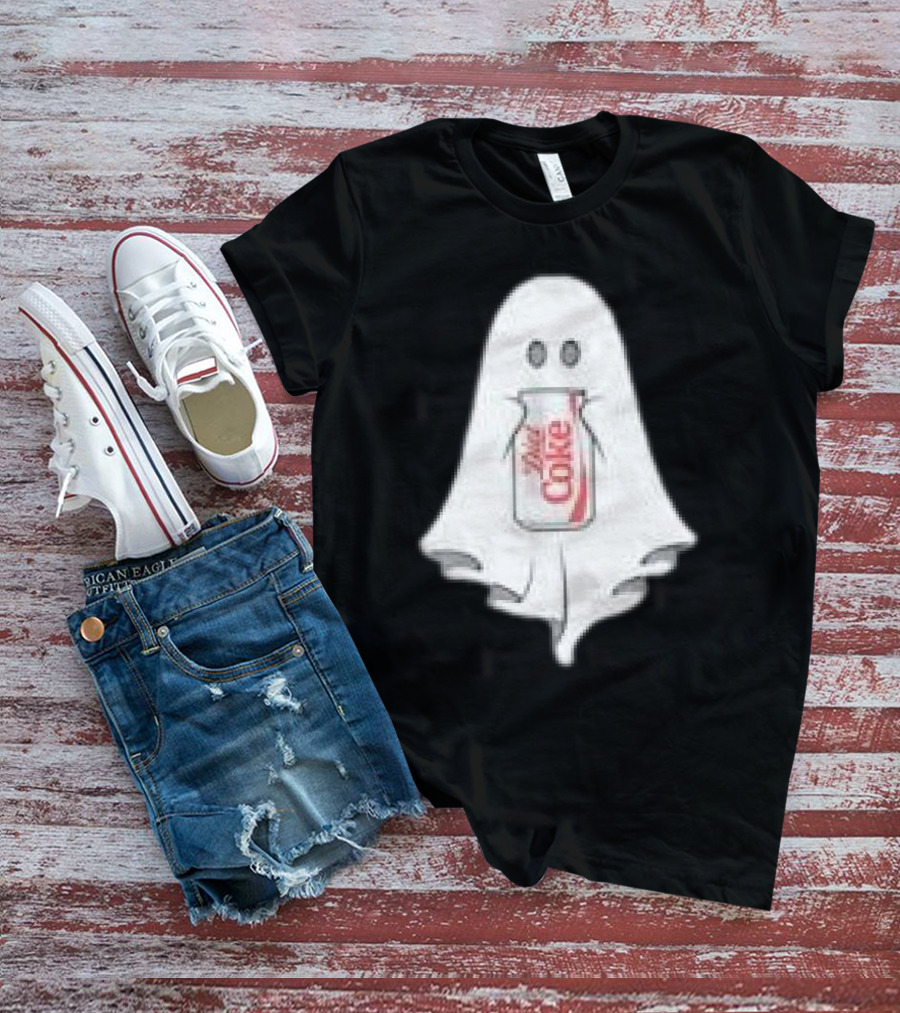 Ghost Drinking Diet Coke Can T-Shirt