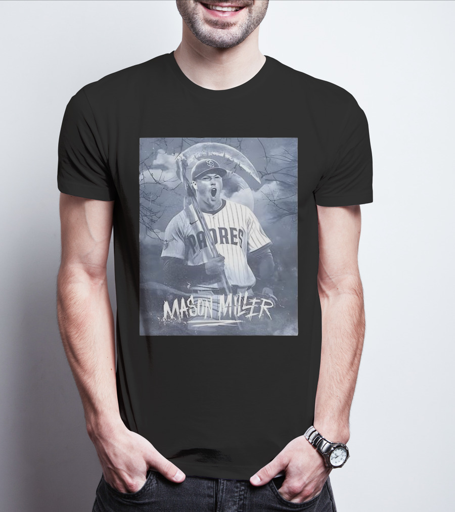 Mason Miller Padres Halloween Baseball 2025 T-Shirt