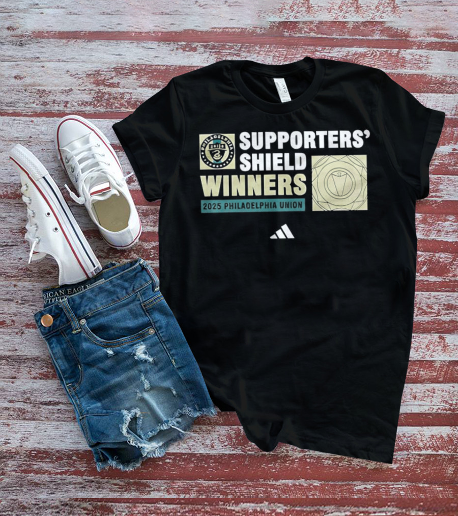 Supporters’ Shield Winners 2025 Philadelphia Union T-Shirt