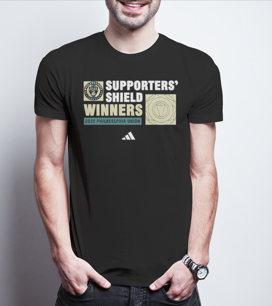 Supporters’ Shield Winners 2025 Philadelphia Union T-Shirt