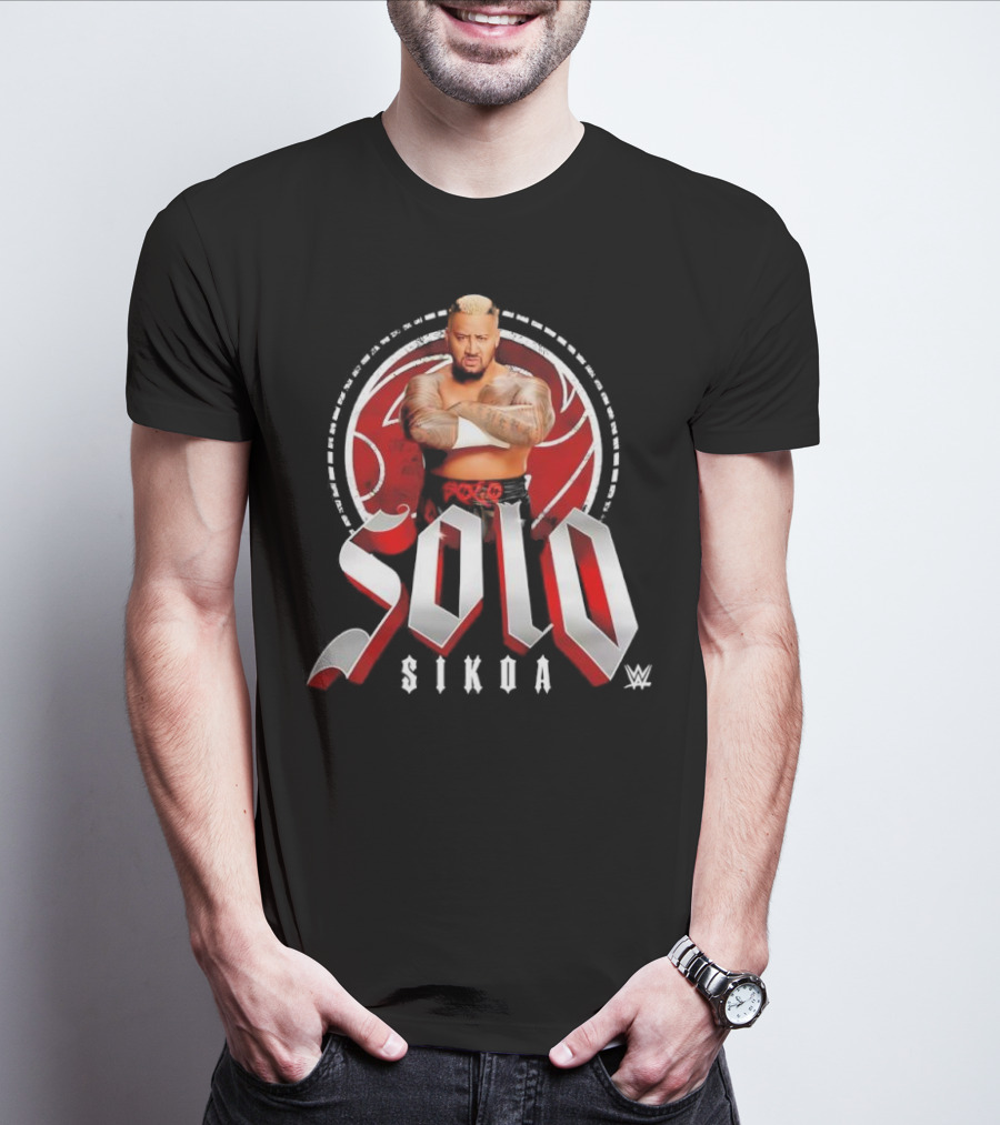Solo Sikoa Tribal Wrestling Circle T-Shirt