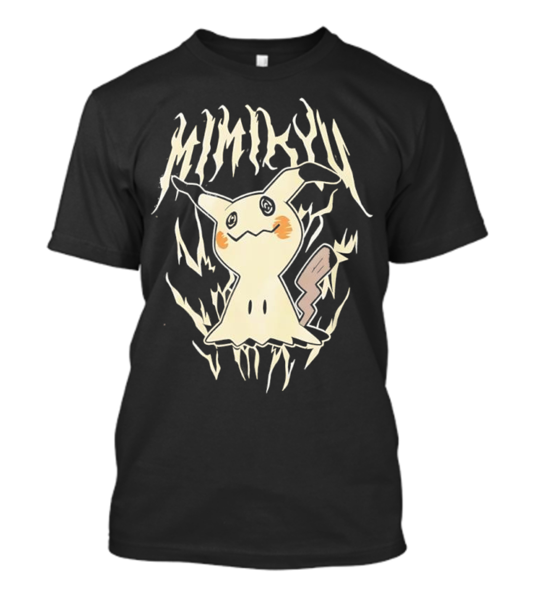 Mimikyu Pokémon Character Creepy Ghostly Appearance T-Shirt