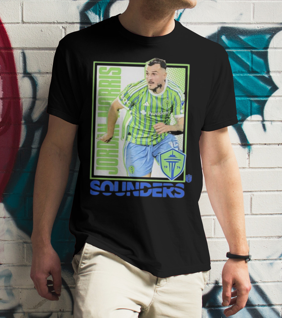 Seattle Sounders FC Jordan Morris 1974 Providence Ultras Image T-Shirt