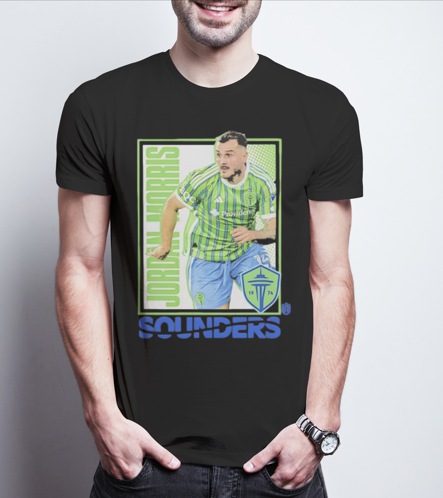 Seattle Sounders FC Jordan Morris 1974 Providence Ultras Image T-Shirt