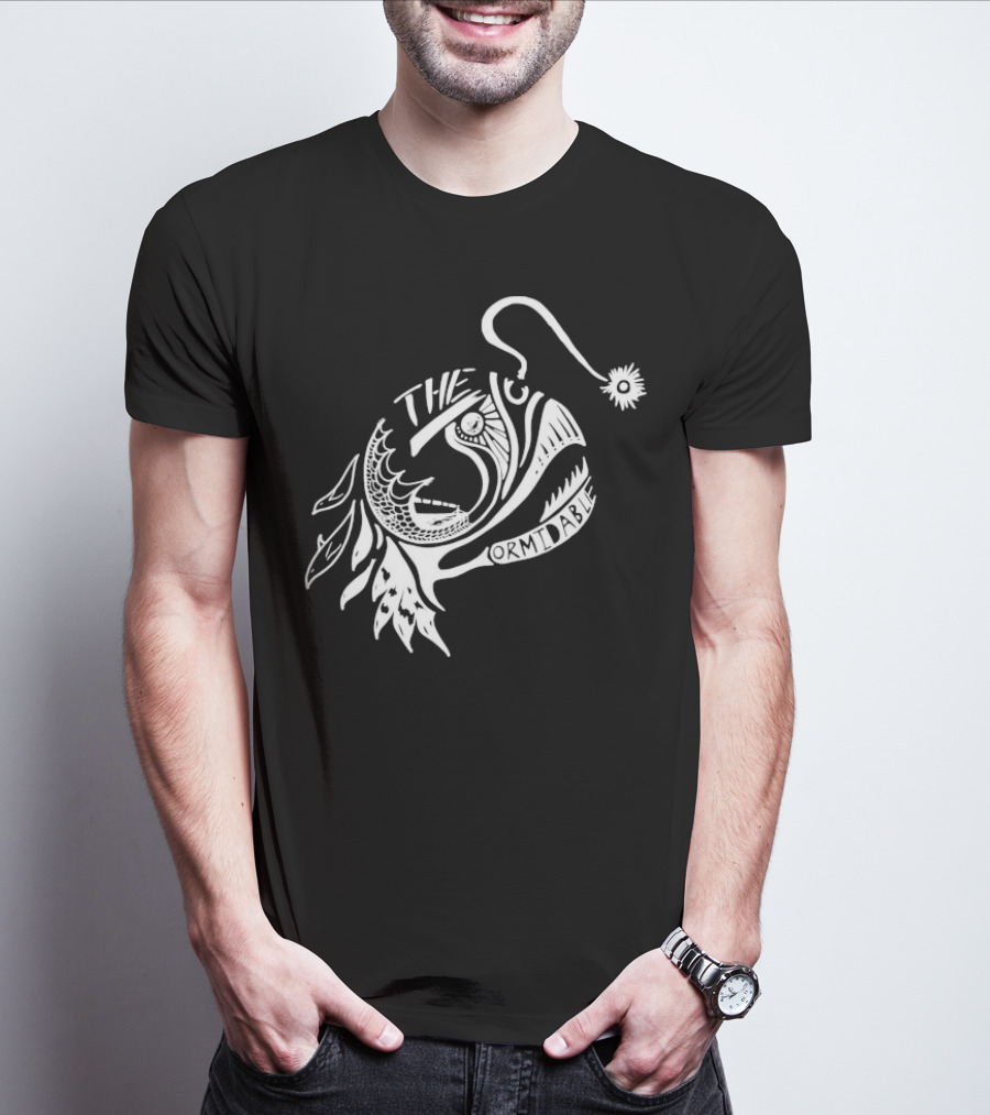 The Joy Formidable MC Fish Unique Anglerfish Art T-Shirt