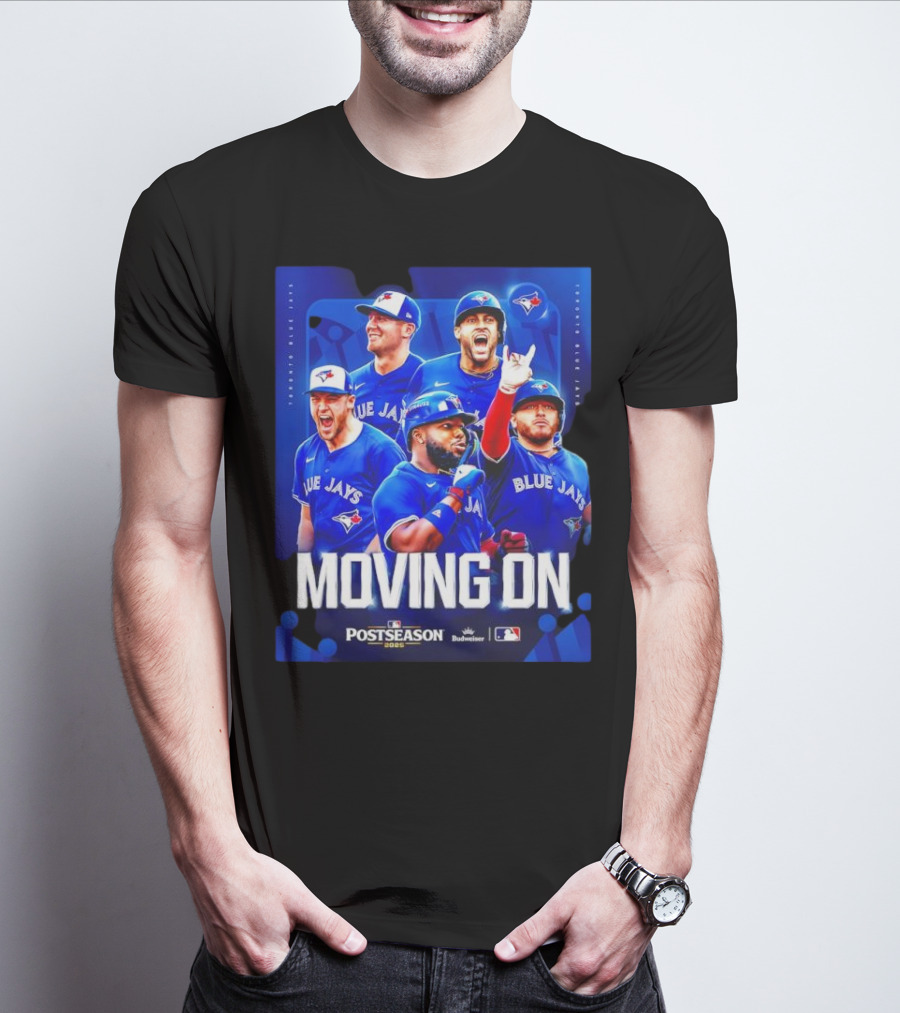 Toronto Blue Jays Moving On Postseason 2025 American League Championship Series T-Shirt