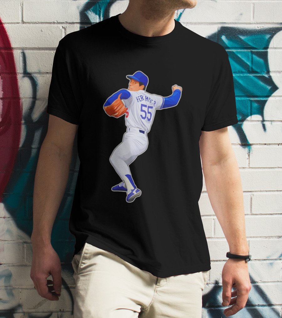 Orel Hershiser 55 Los Angeles Dodgers MLB Baseball Legend 2025 T-Shirt