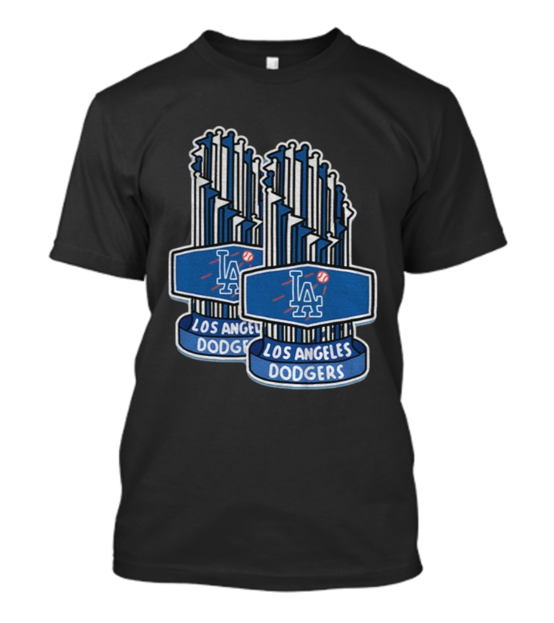 Los Angeles Dodgers MLB World Series Champions Trophy 2025 T-Shirt