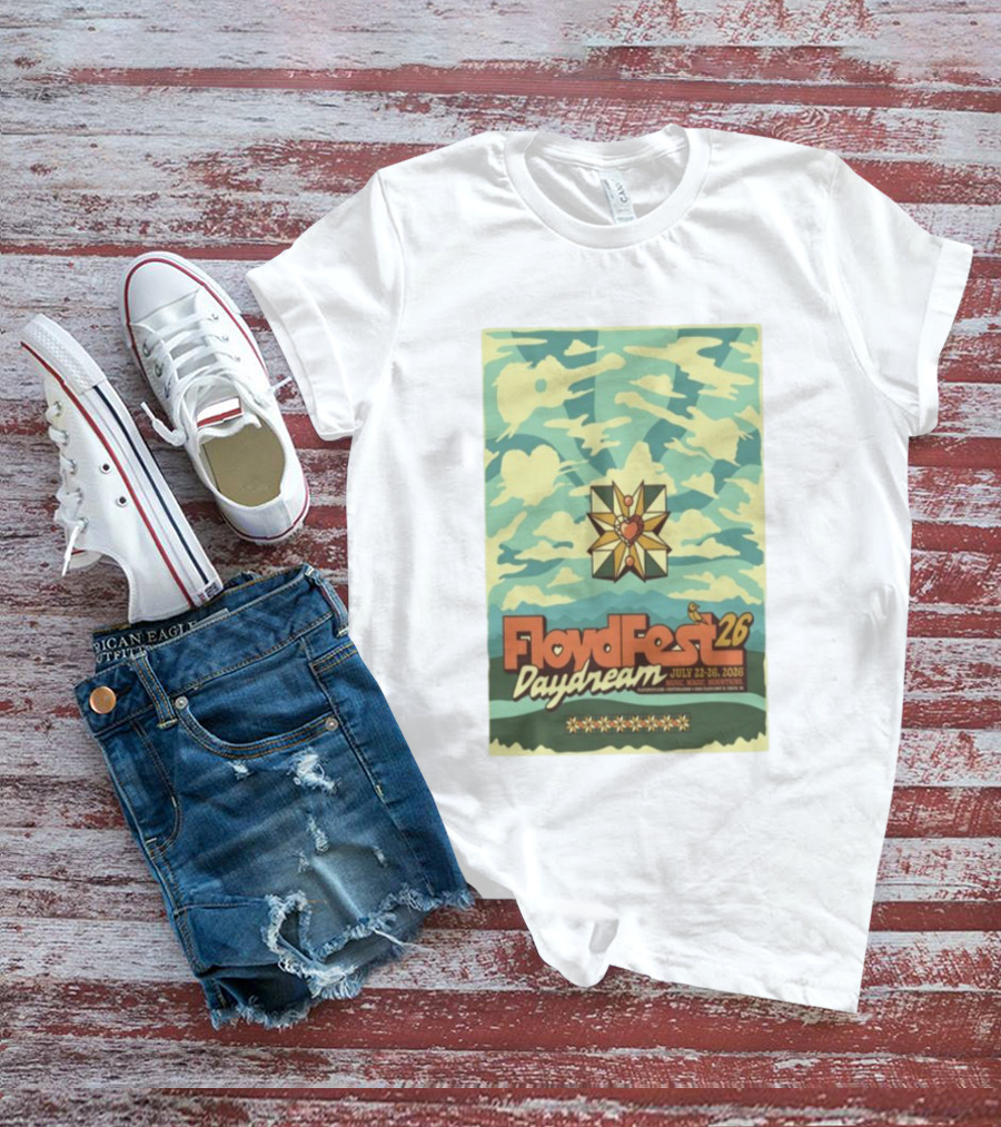 FloydFest 2026 Daydream Music Magic Mountains July 22-26 Event T-Shirt