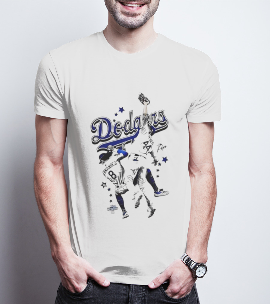Goldenknight Dodgers Champions 2025 Celebration T-Shirt