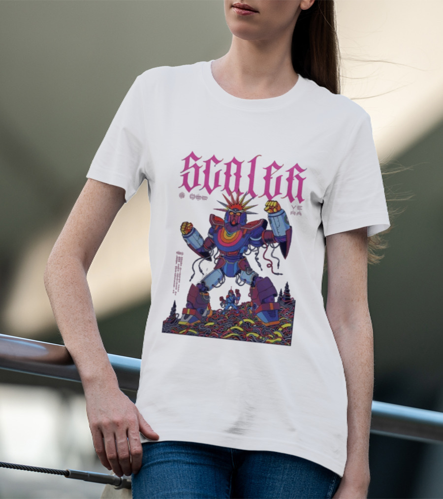 Scaler Groningen Netherlands 2025 Event VERA December 6 Retro Robot Art T-Shirt