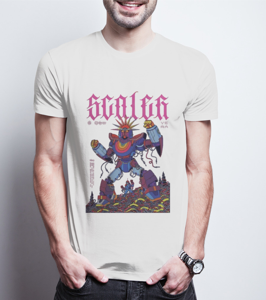 Scaler Groningen Netherlands 2025 Event VERA December 6 Retro Robot Art T-Shirt