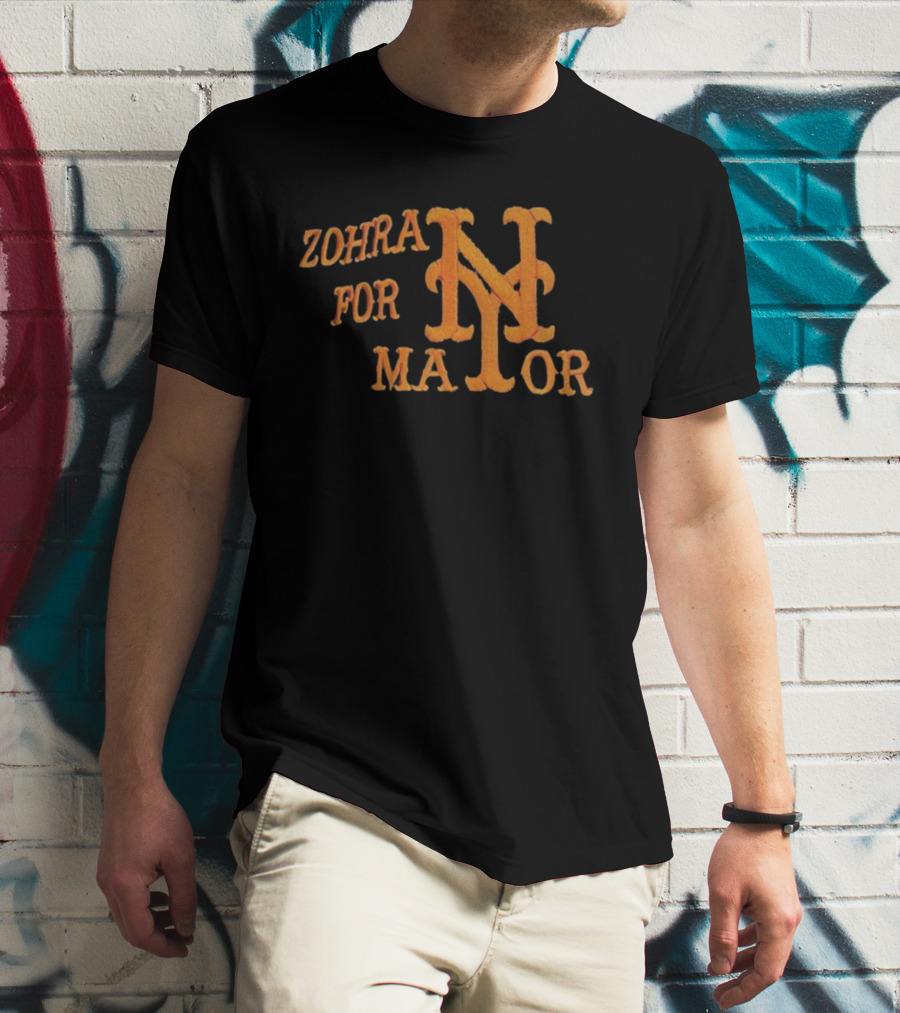 Zohran For Mayor NY✭Mets Style T-Shirt