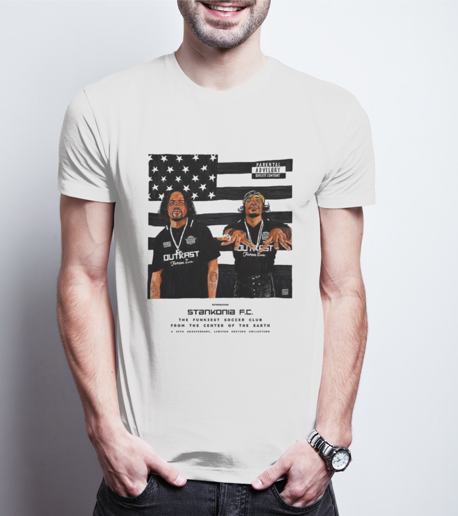 Stankonia Funky Vibes Center Of The Earth Soccer Club T-Shirt
