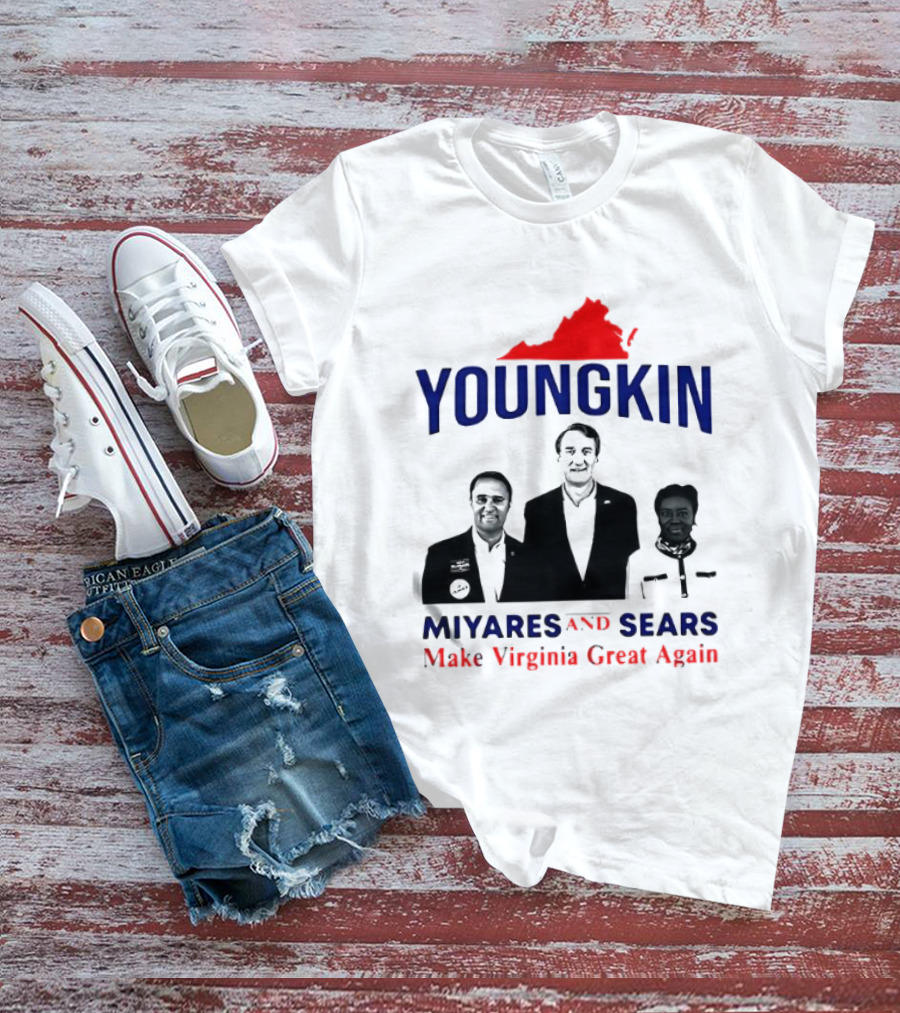 Youngkin Miyares Sears Make Virginia Great Again T-Shirt