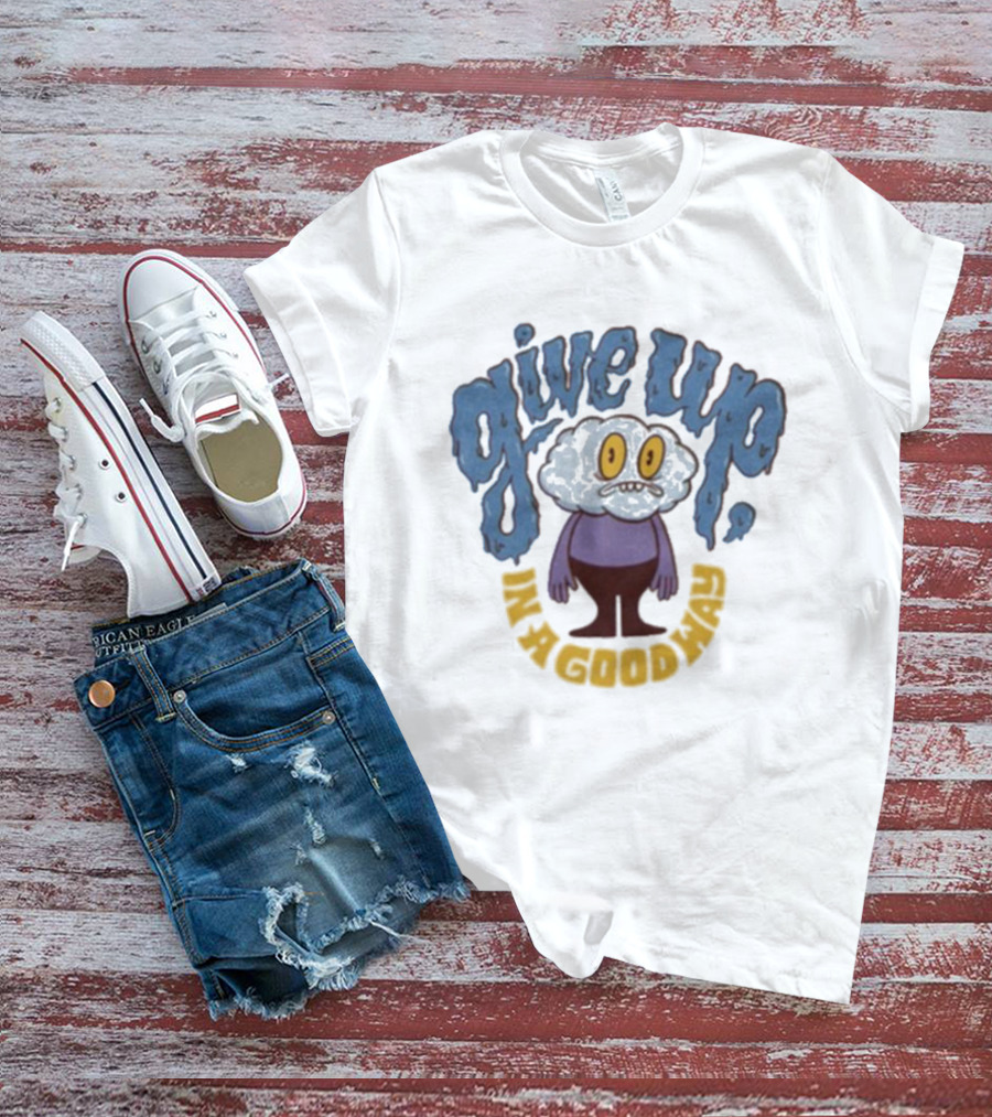 Petey Give Up In A Good Way USA Egg Character T-Shirt