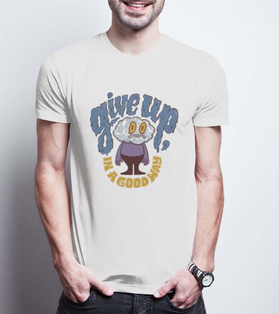 Petey Give Up In A Good Way USA Egg Character T-Shirt