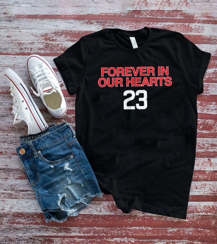 Forever In Our Hearts 23 Chicago Cubs T-Shirt