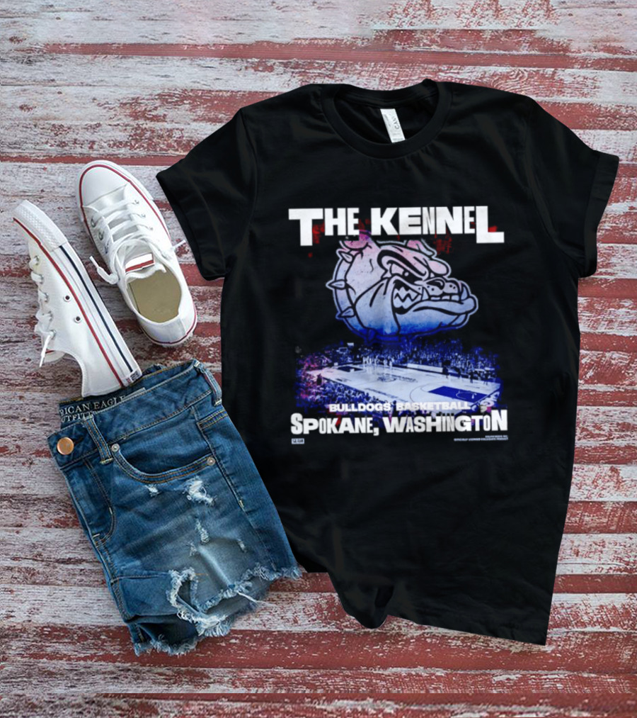 The Kennel Gonzaga Bulldogs Basketball Spokane Washington T-Shirt