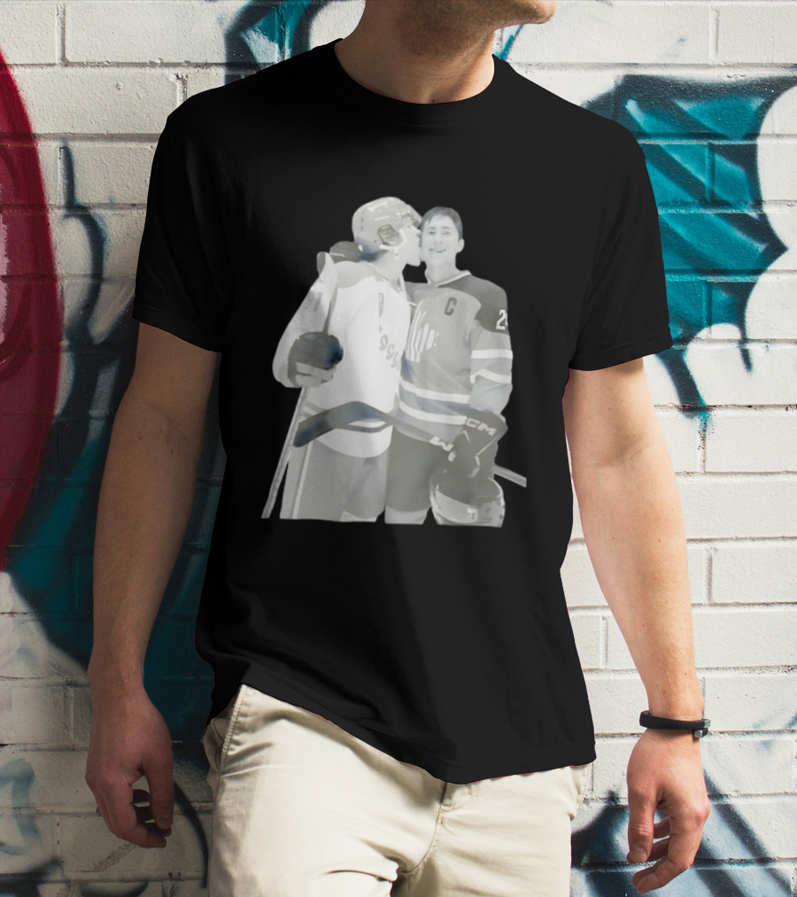 Ilya Rozanov Licks Shane Hollander Face Hockey Romance 81 25 C Ice Embrace T-Shirt