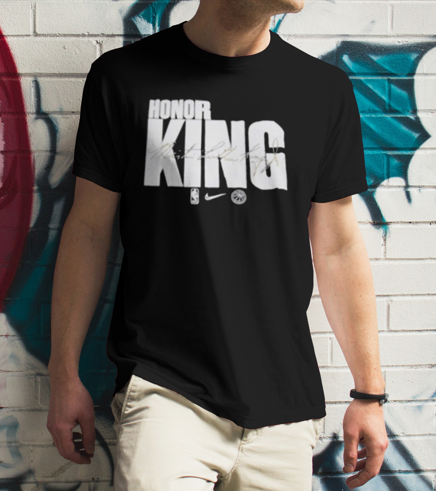 Nike Golden State Warriors Honor The King Martin Luther King Jr NBA T-Shirt