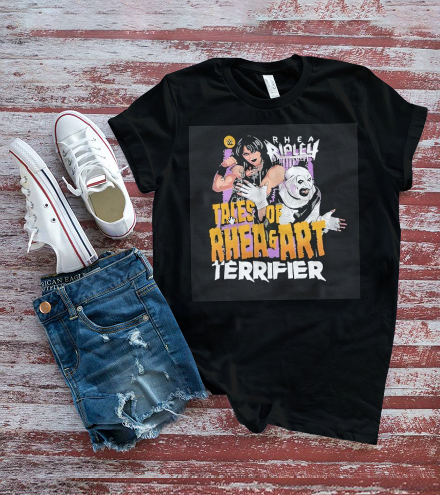 Rhea Ripley Tales Of Rhea And Art Terrifier T-Shirt