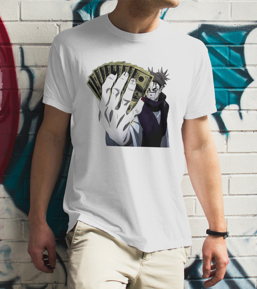 Choso Jujutsu Kaisen Money Fan Anime T-Shirt