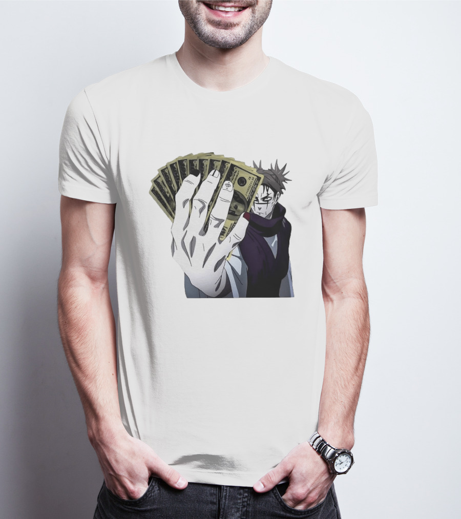 Choso Jujutsu Kaisen Money Fan Anime T-Shirt